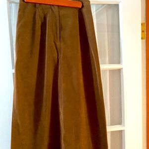 Ankle length Ann Taylor Suede-like material